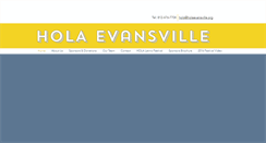Desktop Screenshot of holaevansville.org